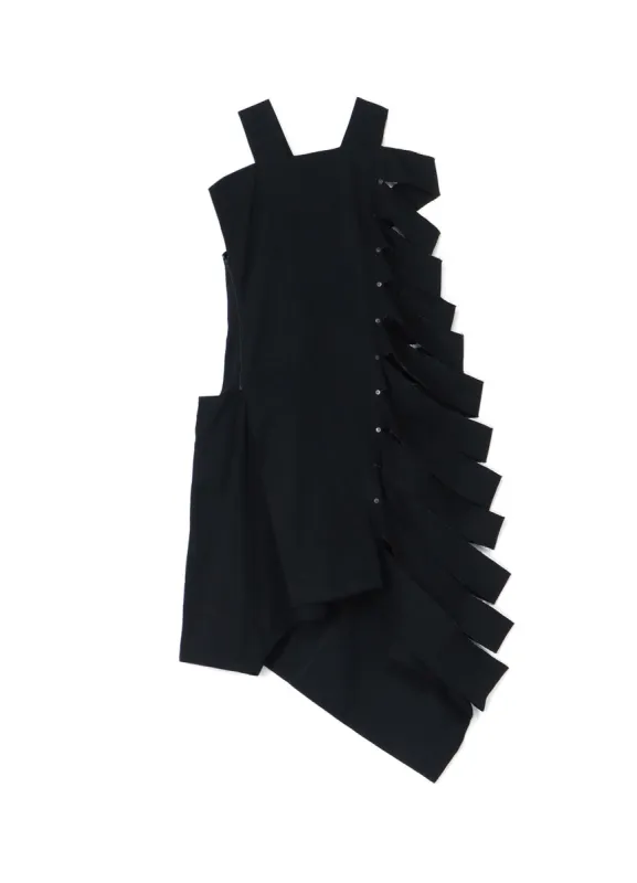 LIGHT DENIM DRESS WITH SIDE CUTOUT DETAILS sold by Yohji Yamamoto