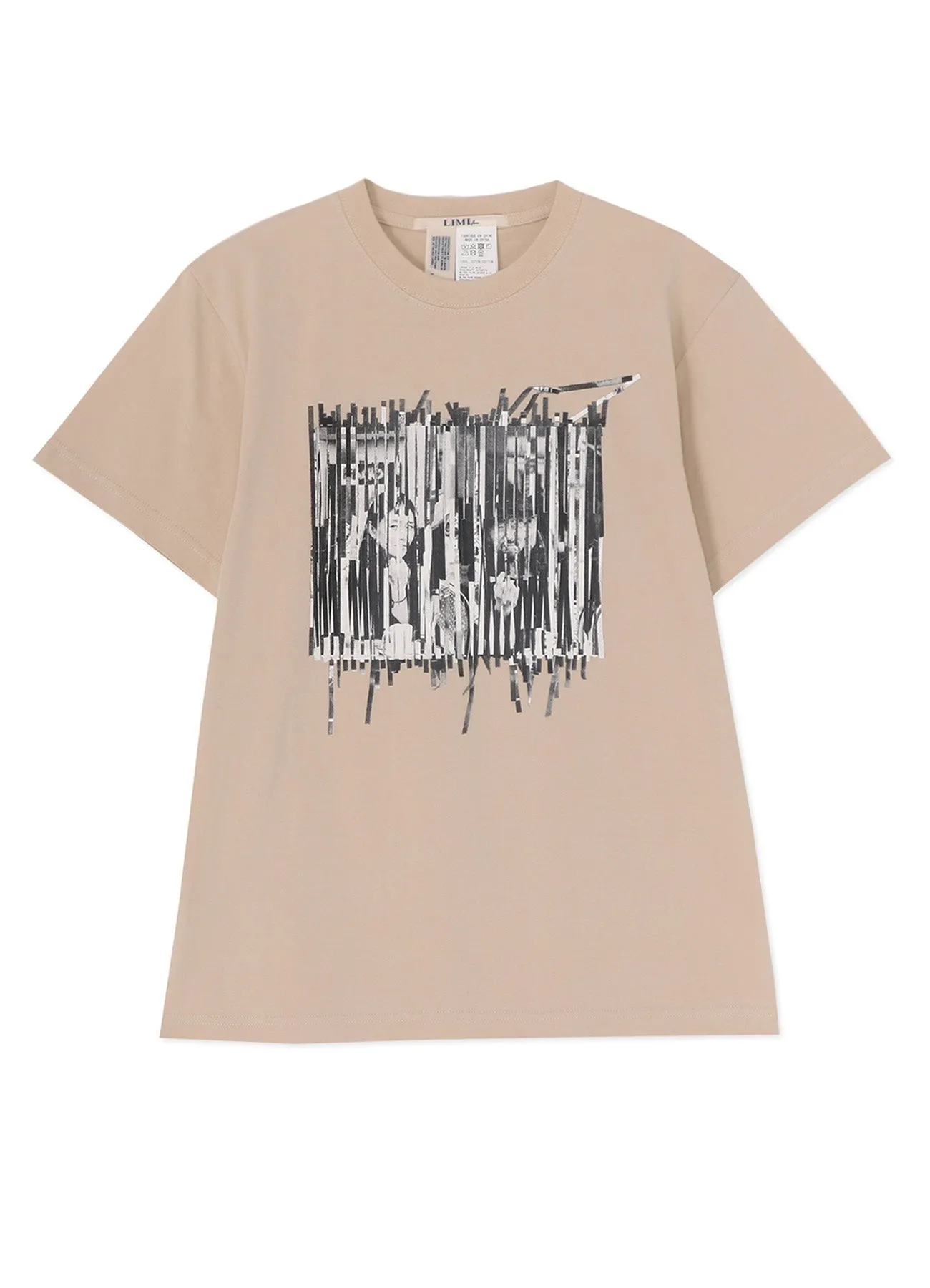 Shredder Collage T-Shirt sold by Yohji Yamamoto product image thumbnail 2