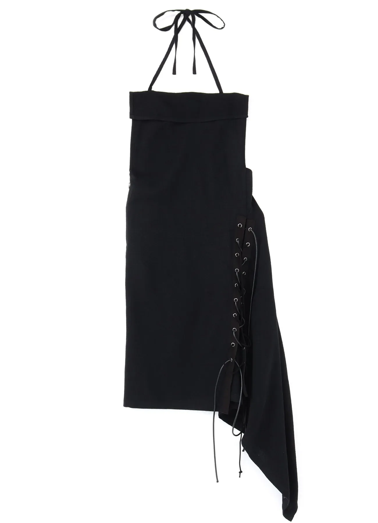Light Serge Apron Dress sold by Yohji Yamamoto product image thumbnail 2
