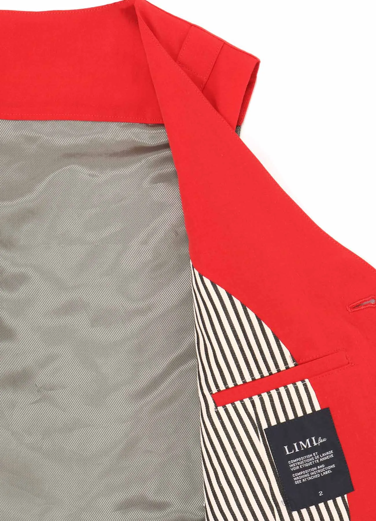 SOFT BROAD COTTON HANGING STRAP VEST sold by Yohji Yamamoto product image thumbnail 4