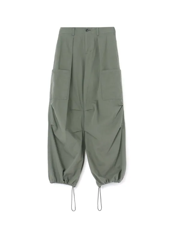 MILITARY TWILL DRAWCORD PANTS sold by Yohji Yamamoto
