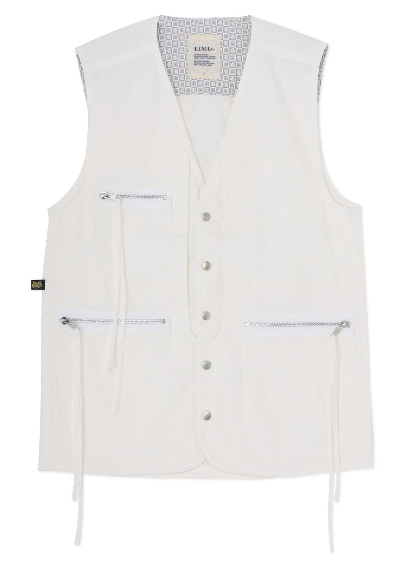 LIMI feu×TORAICHI DENIM VEST sold by Yohji Yamamoto product image thumbnail 2