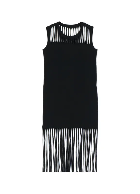 60/2 COTTON JERSEY CUTOUT DRESS sold by Yohji Yamamoto