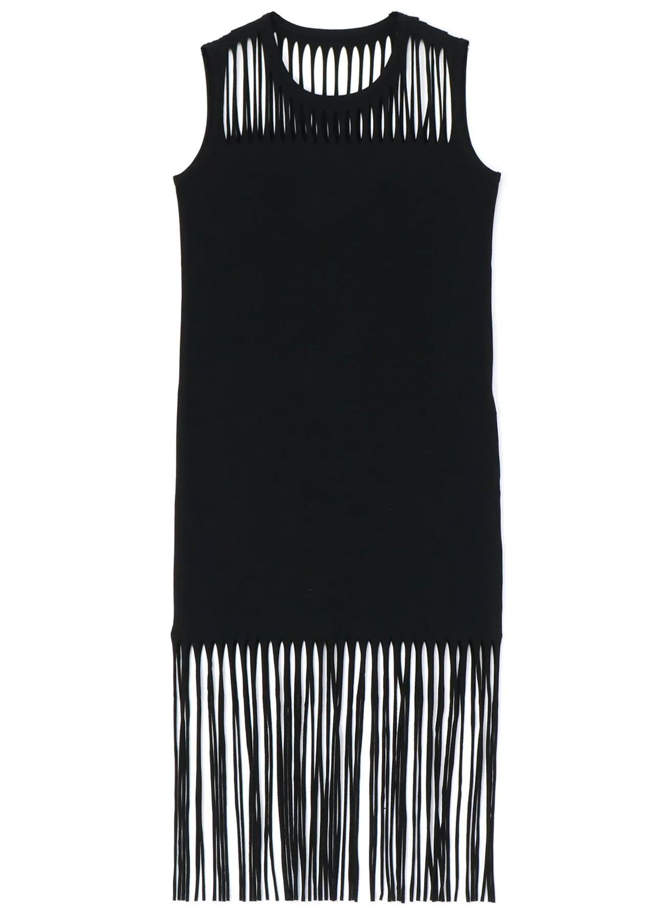 60/2 COTTON JERSEY CUTOUT DRESS sold by Yohji Yamamoto product image thumbnail 2