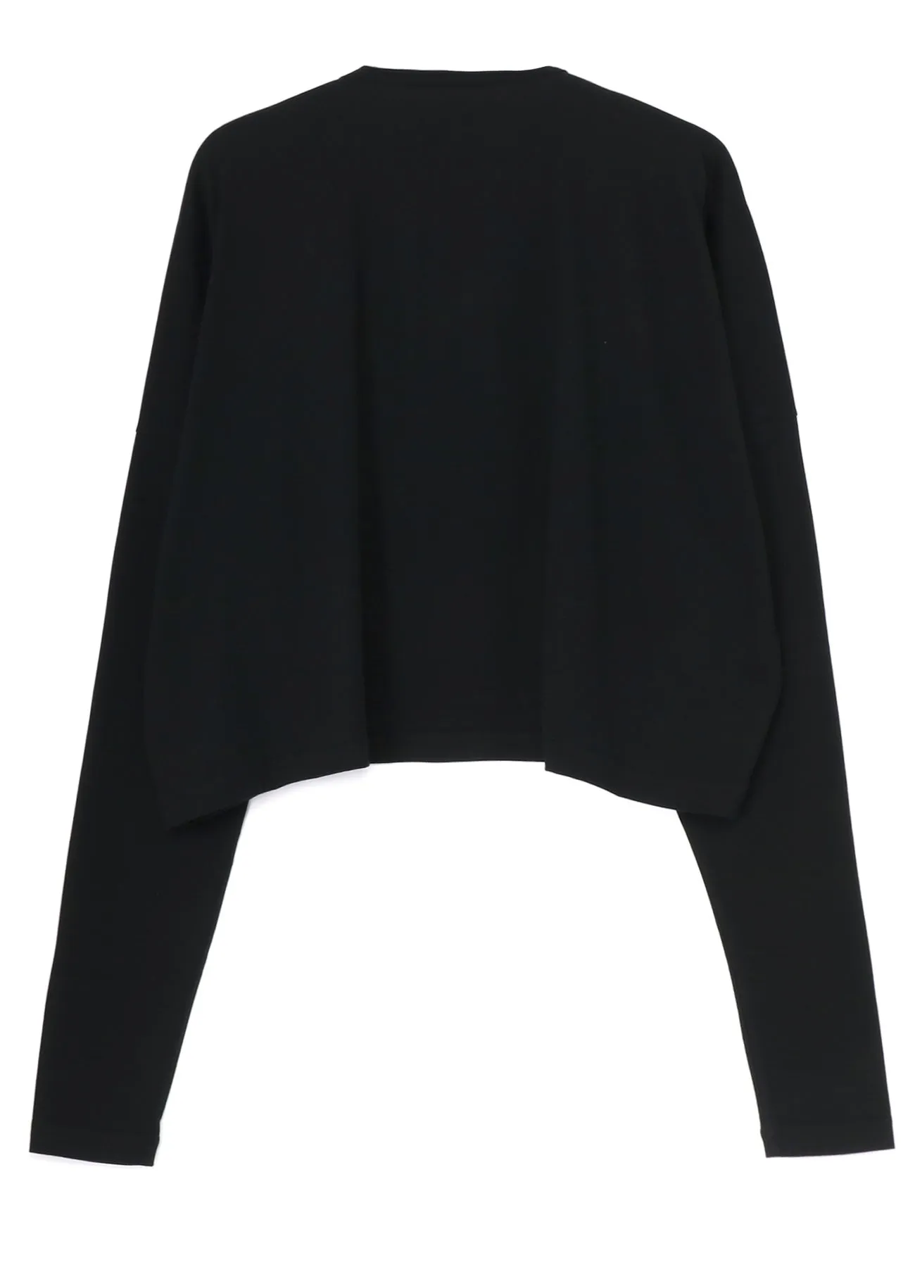 60/2 COTTON JERSEY OPEN SHOULDER T-SHIRT sold by Yohji Yamamoto product image thumbnail 3