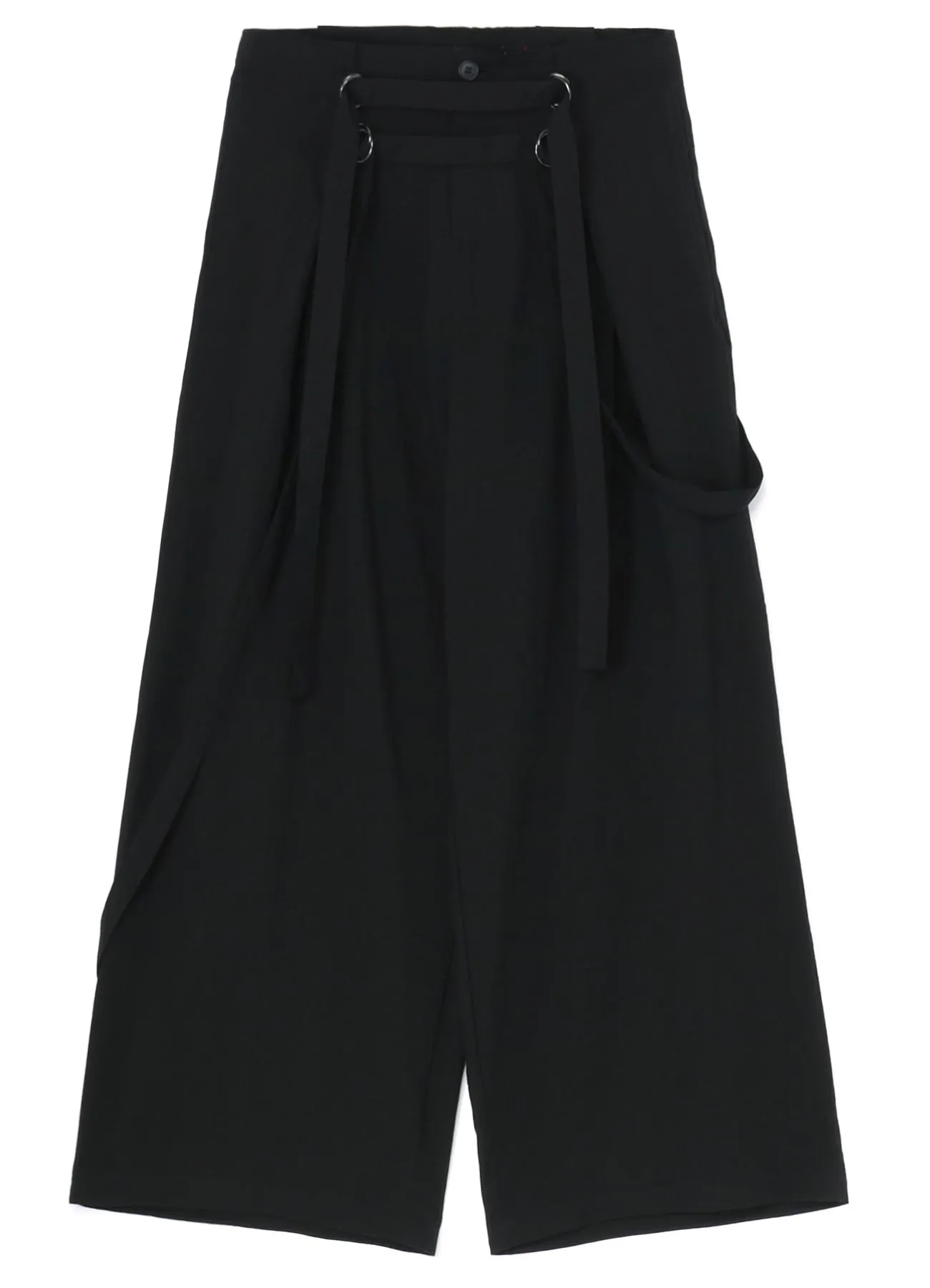 COTTON TENCEL LAWN HANGING STRAP WIDE PANTS sold by Yohji Yamamoto product image thumbnail 2