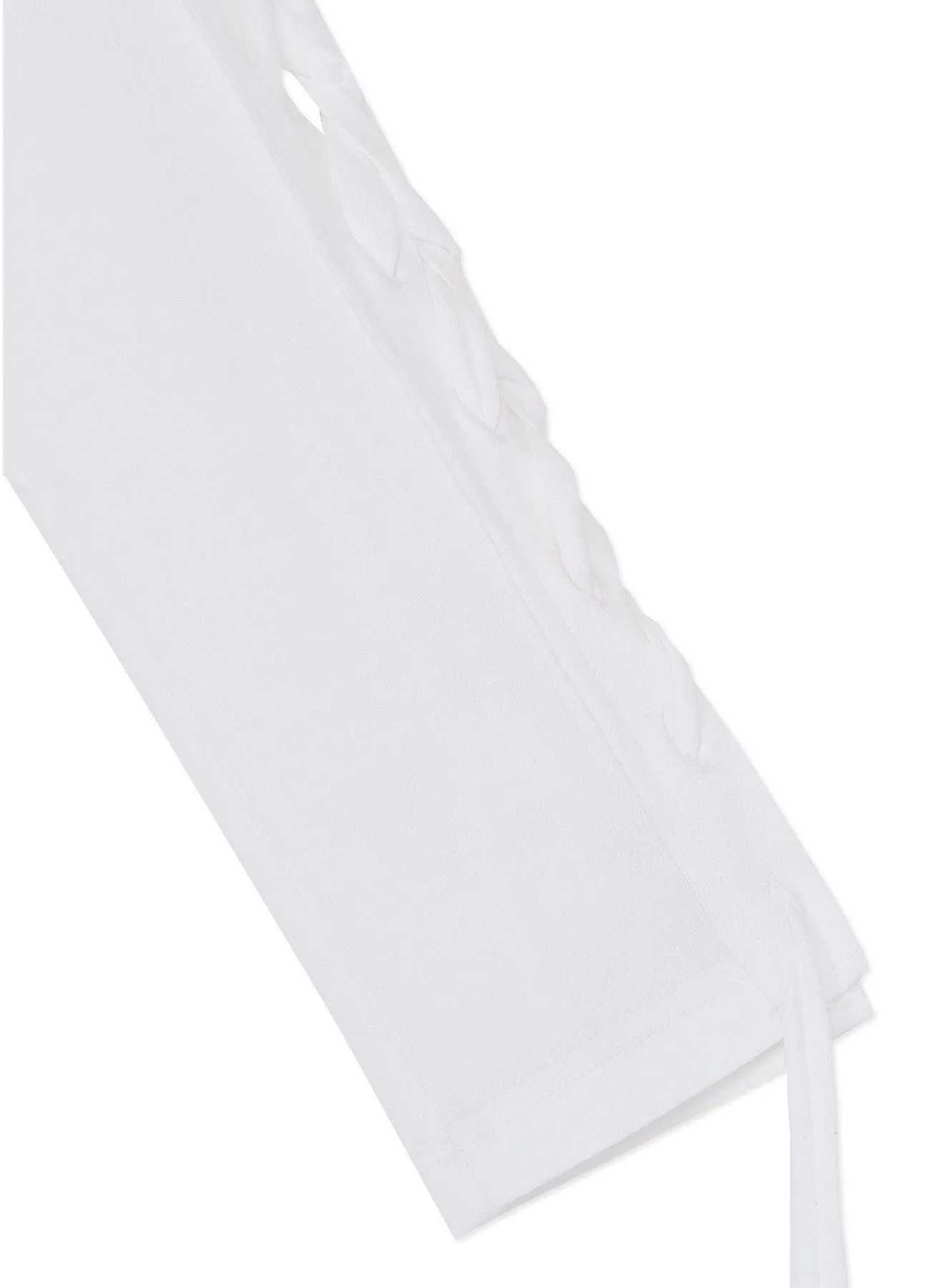 60/2 COTTON JERSEY LACE-UP CARDIGAN sold by Yohji Yamamoto product image thumbnail 5