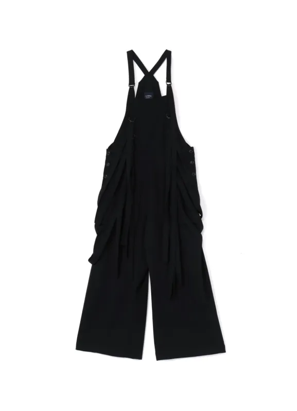 WOOL GABARDINE HANGING STRAP SALOPETTE made by Yohji Yamamoto