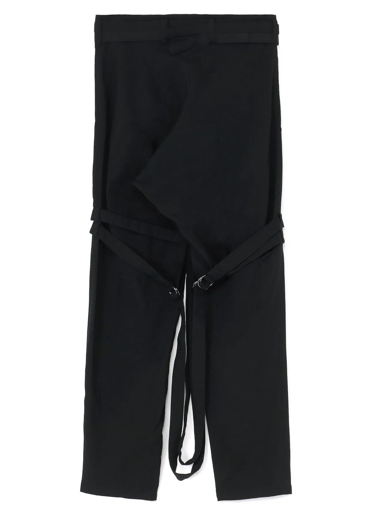 COTTON TENCEL LAWN HANGING STRAP PANTS sold by Yohji Yamamoto product image thumbnail 3