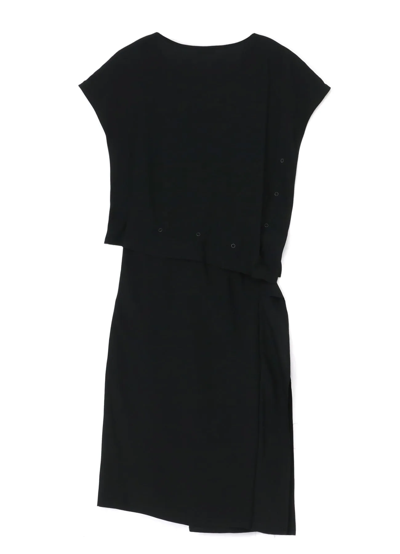 POPLIN SNAP BUTTON DRESS sold by Yohji Yamamoto product image thumbnail 3