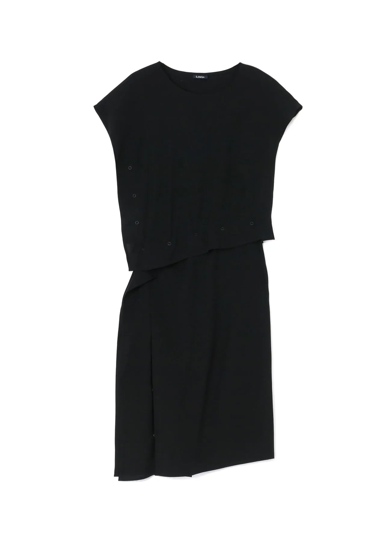 POPLIN SNAP BUTTON DRESS sold by Yohji Yamamoto
