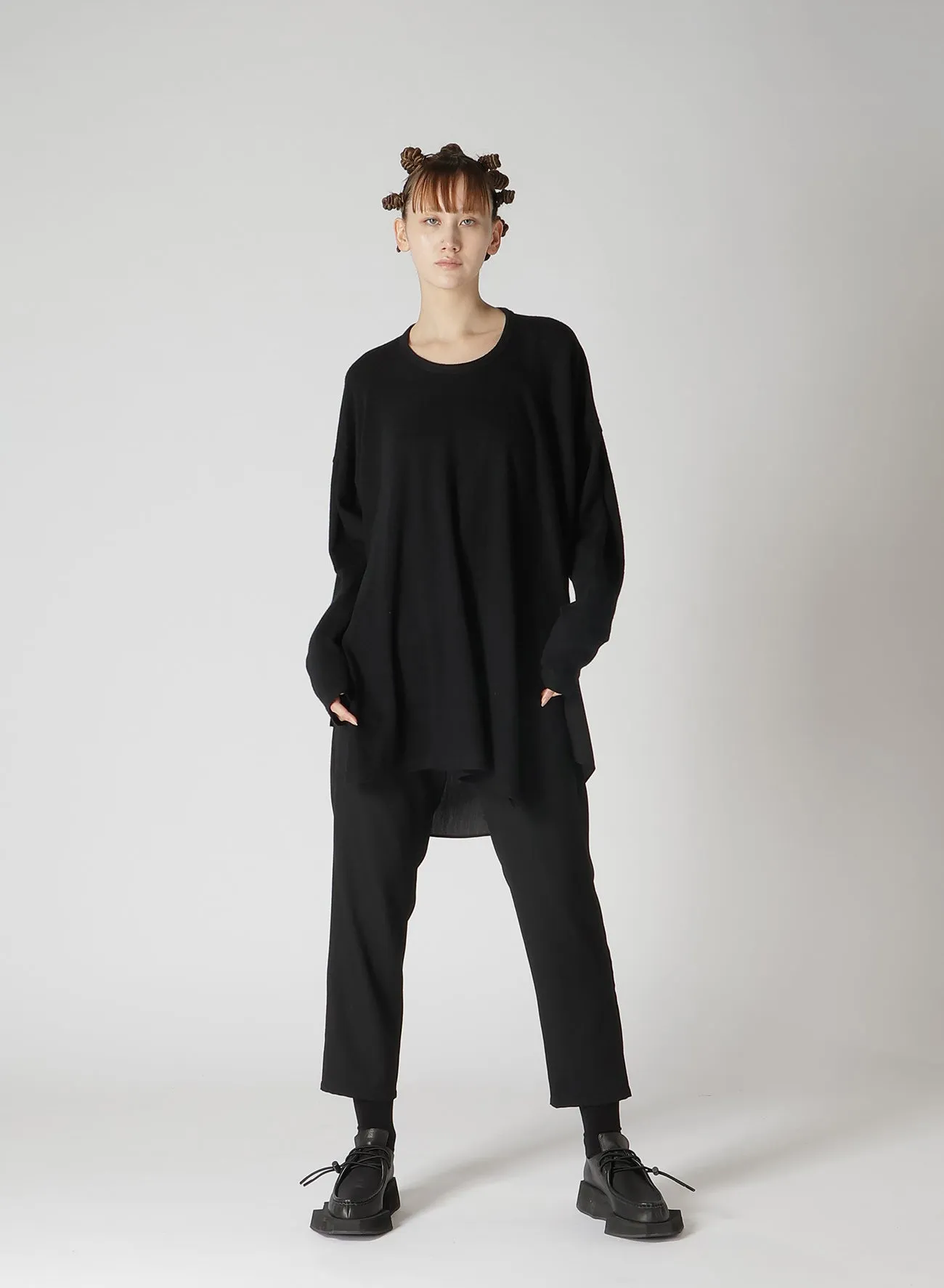 DROPPED SHOULDER T-SHIRT sold by Yohji Yamamoto product image thumbnail 4