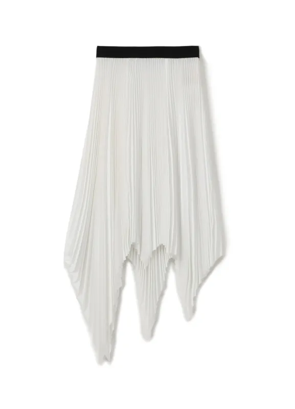 Pe/Tropical Irregular Pleated Skirt sold by Yohji Yamamoto