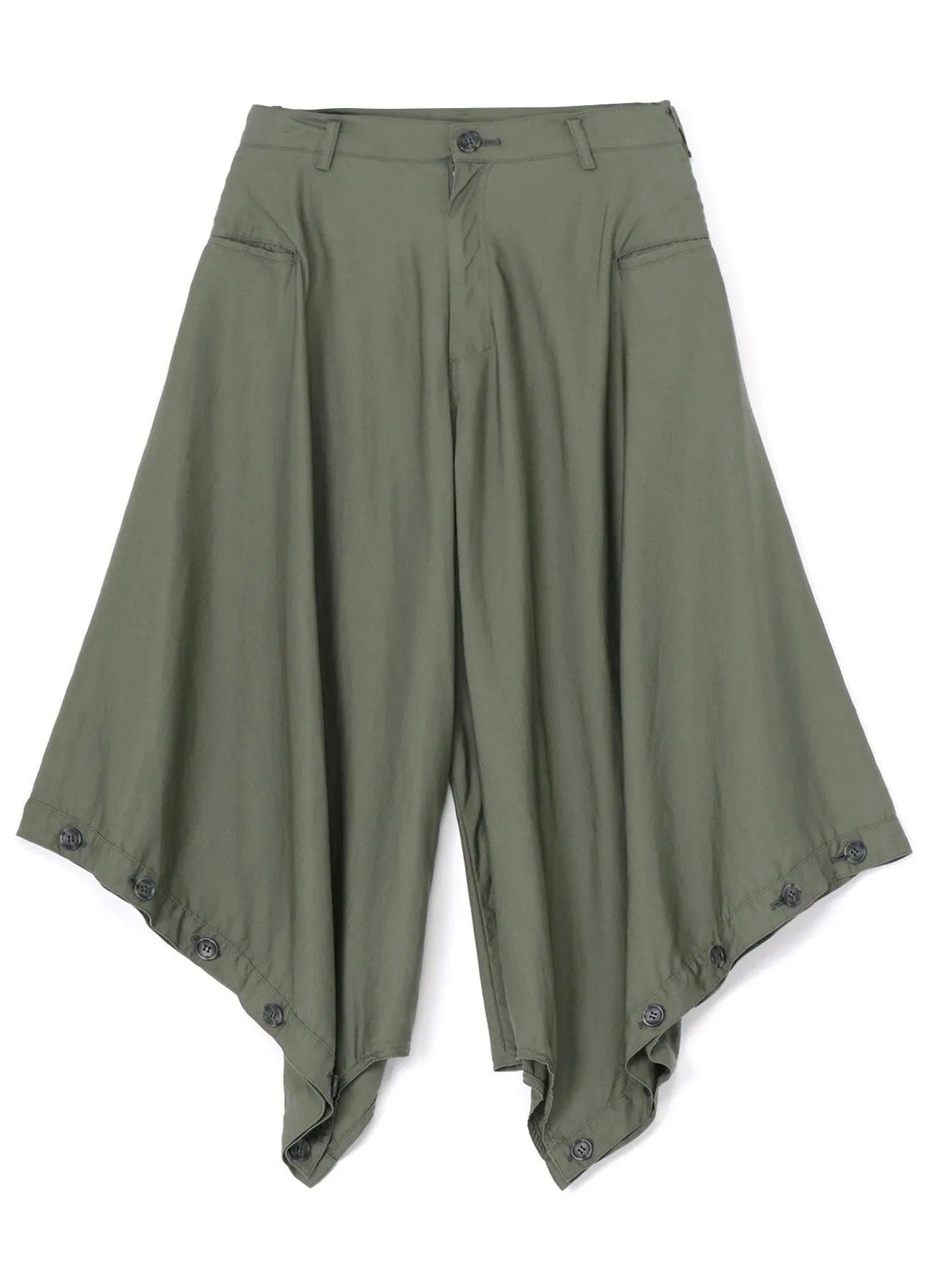 PRODUCT DYED TWILL STRIP OF PAPER PANTS sold by Yohji Yamamoto product image thumbnail 2