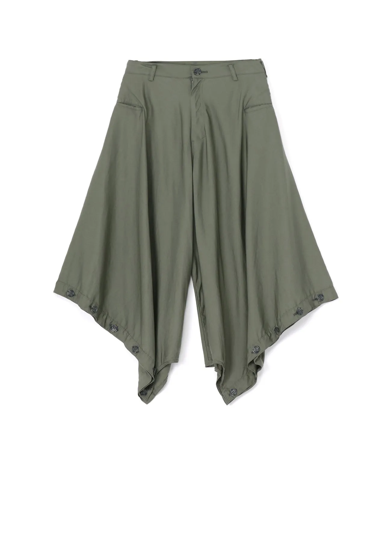 PRODUCT DYED TWILL STRIP OF PAPER PANTS sold by Yohji Yamamoto