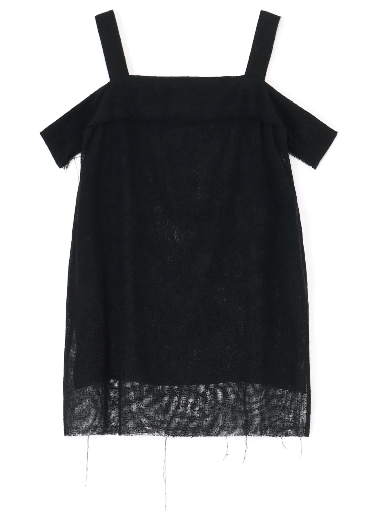 LENO SHOULDER STRAP BLOUSE sold by Yohji Yamamoto product image thumbnail 3