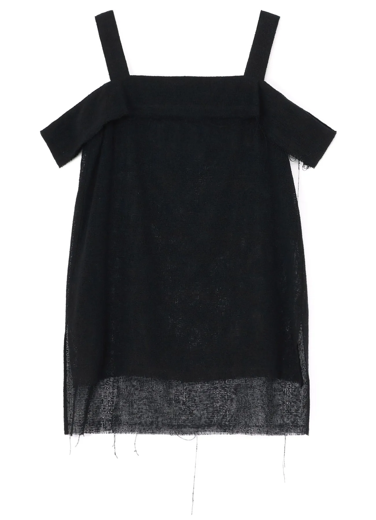 LENO SHOULDER STRAP BLOUSE sold by Yohji Yamamoto product image thumbnail 2