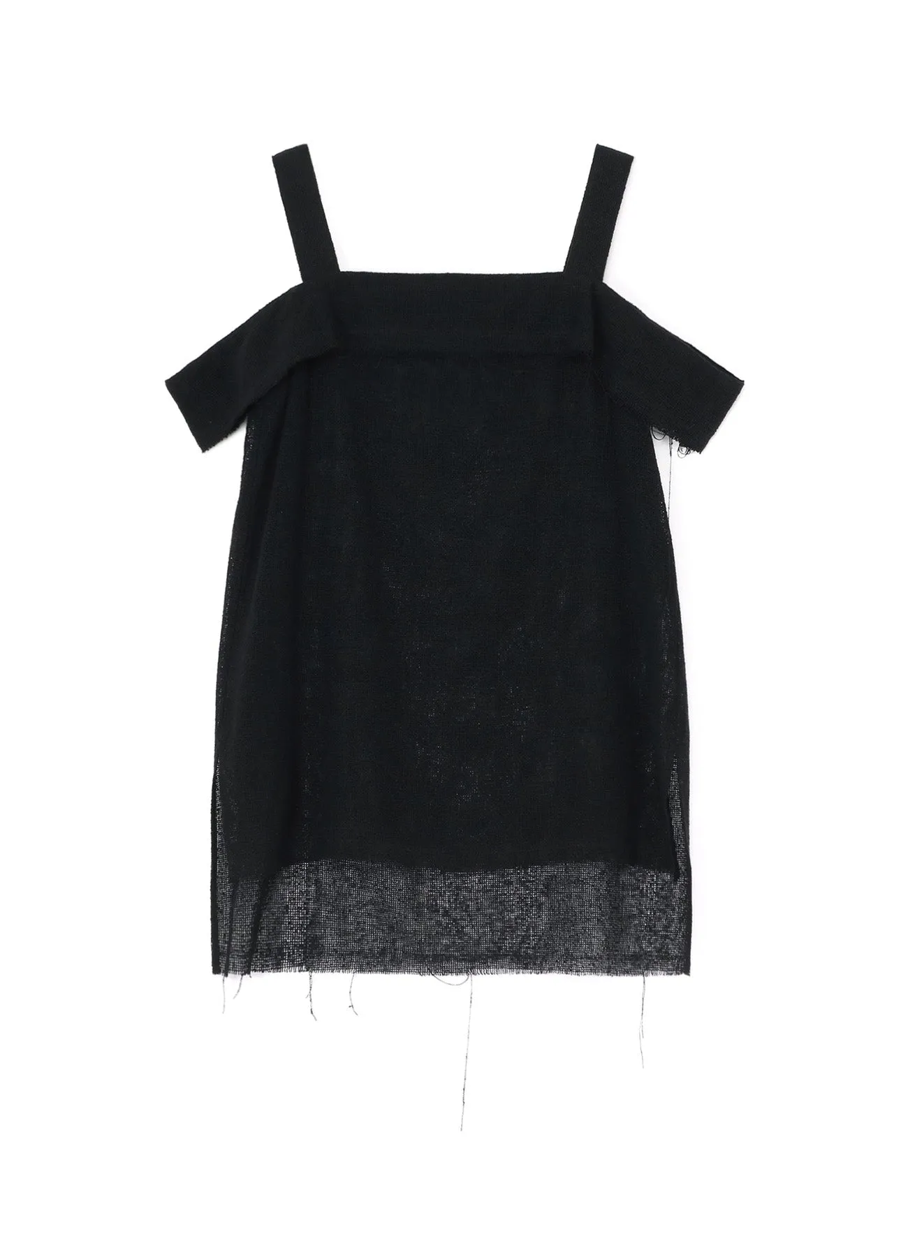 LENO SHOULDER STRAP BLOUSE sold by Yohji Yamamoto