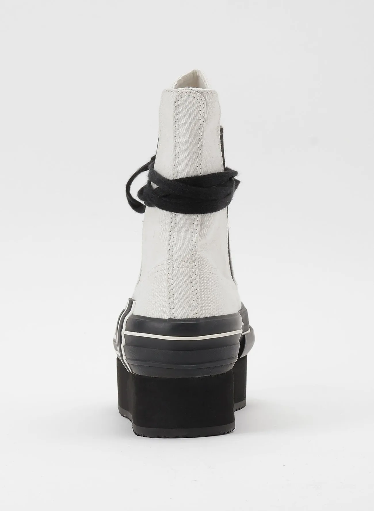 CANVAS PLATFORM SNEAKERS sold by Yohji Yamamoto product image thumbnail 4