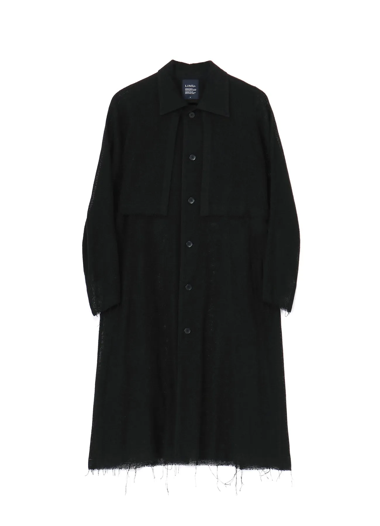 LENO RAIN COVER COAT sold by Yohji Yamamoto