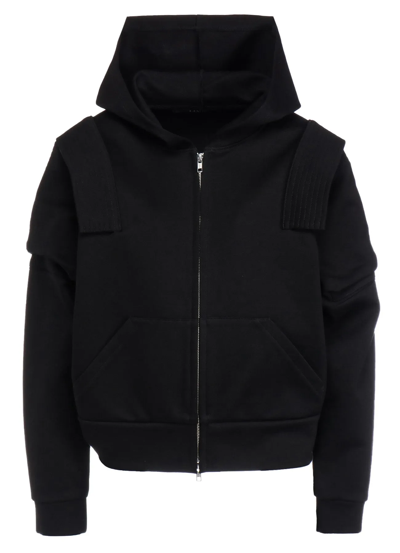 DOUBLE KNIT SHOULDER POCKET PARKA sold by Yohji Yamamoto product image thumbnail 2