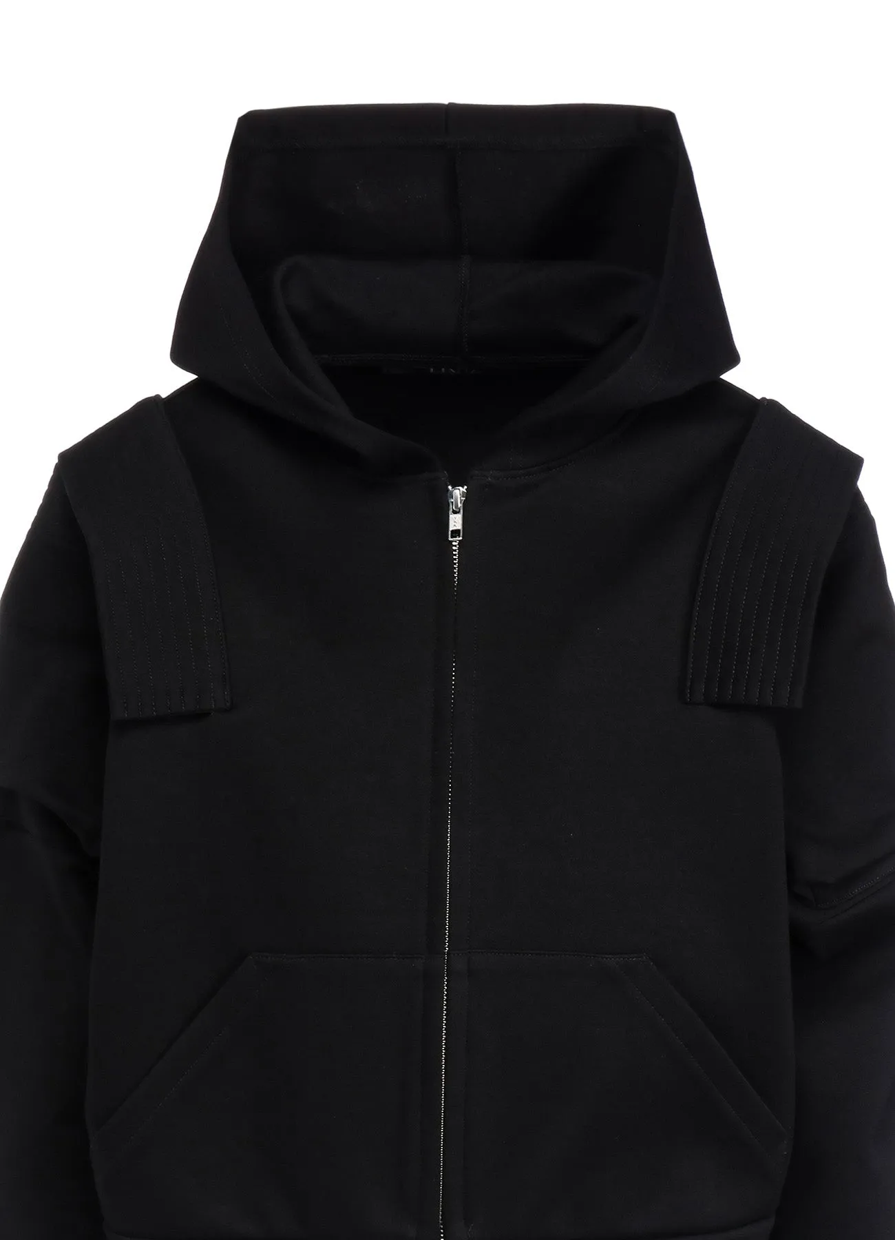 DOUBLE KNIT SHOULDER POCKET PARKA sold by Yohji Yamamoto product image thumbnail 4
