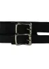 OIL SHRINK 8 BUCKLES BELT sold by Yohji Yamamoto