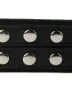 OIL SHRINK 8 BUCKLES BELT sold by Yohji Yamamoto