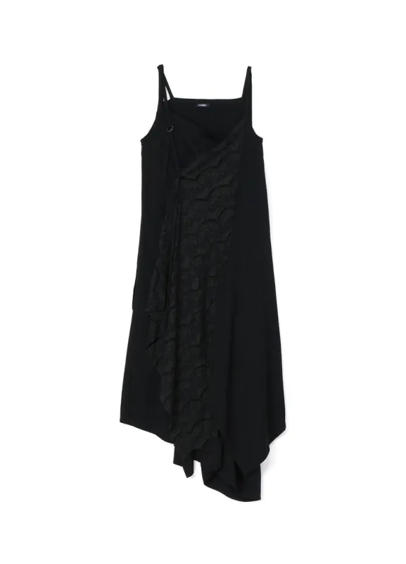 LAWN + SATIN CAMISOLE DRESS sold by Yohji Yamamoto