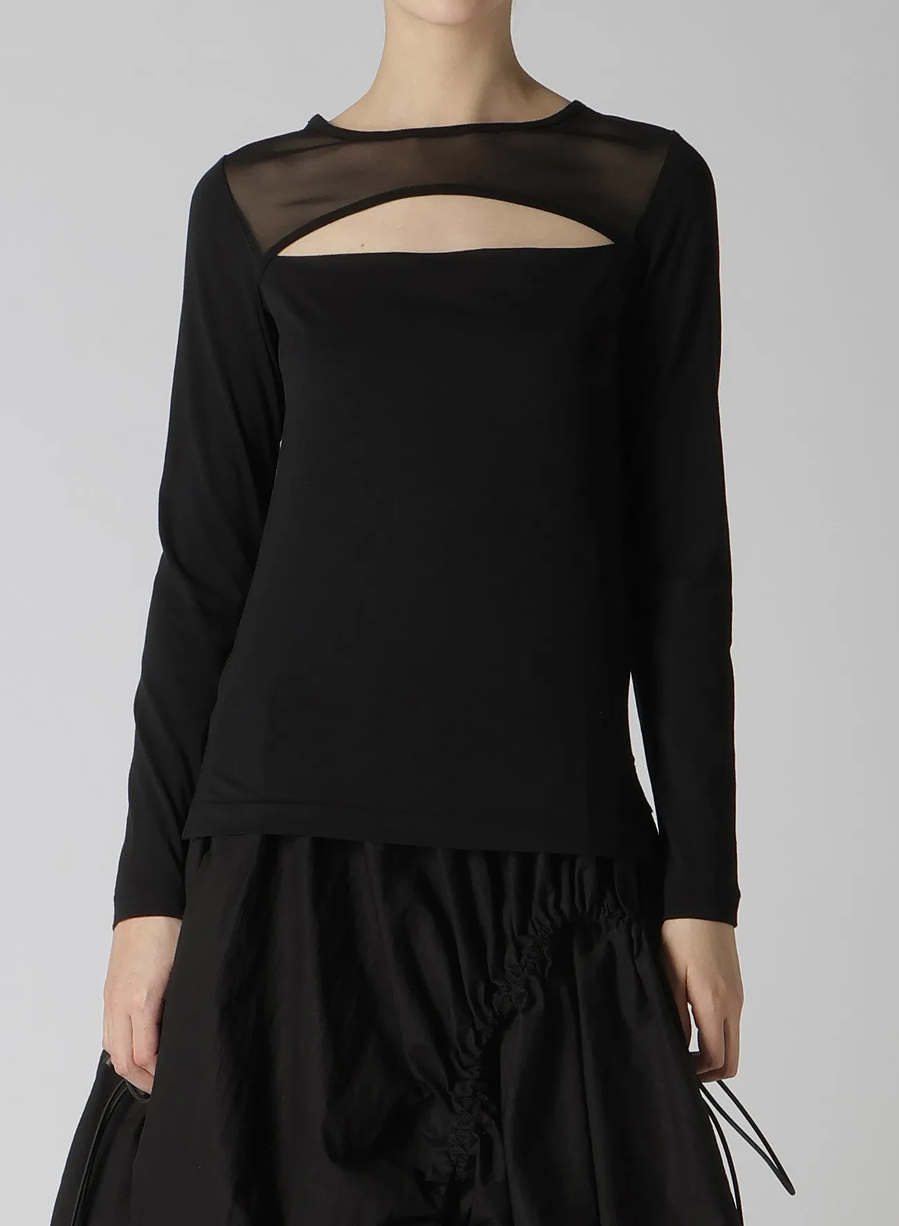 SLIT T-SHIRT sold by Yohji Yamamoto product image thumbnail 4