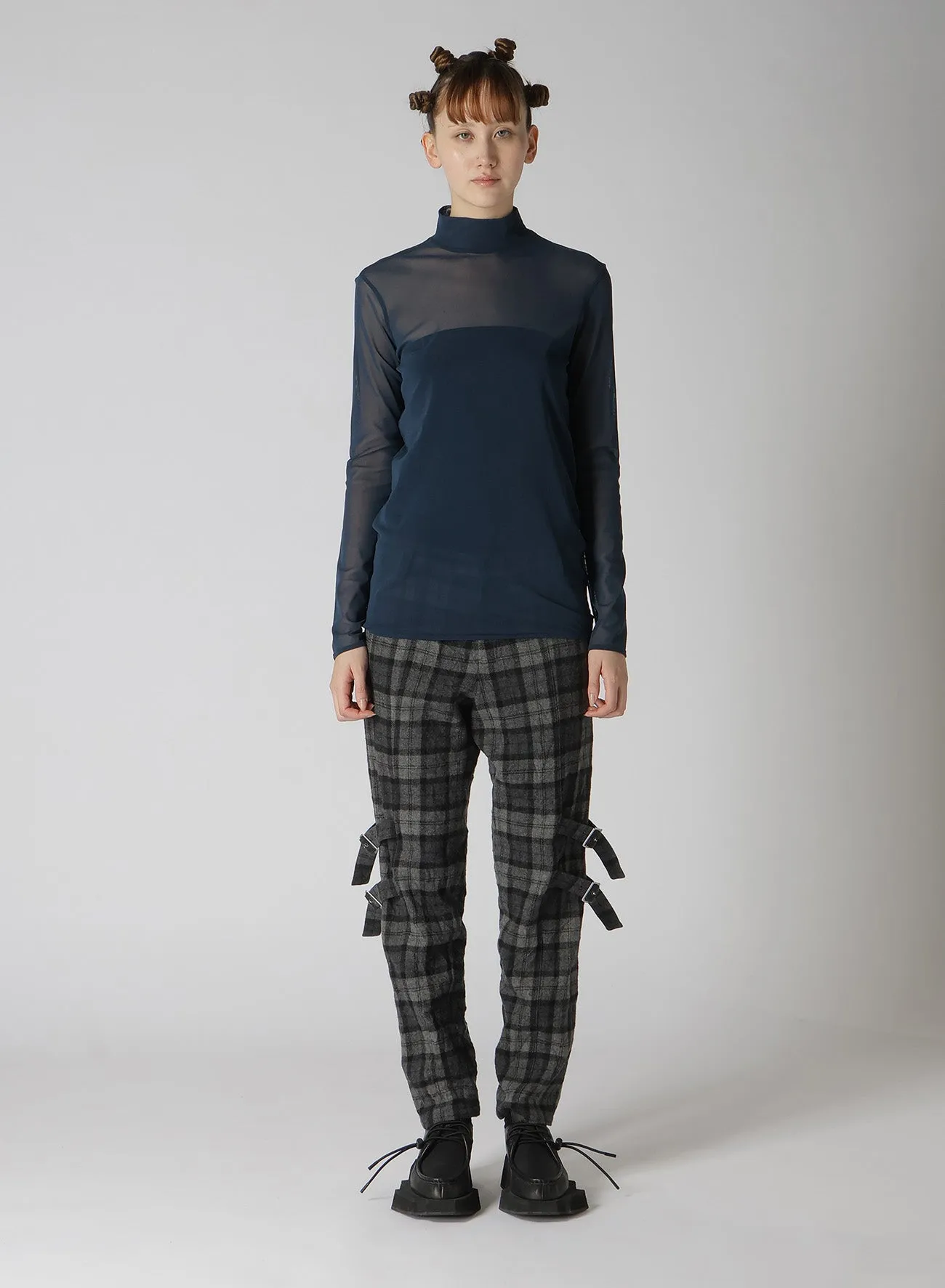 TULLE HIGH NECK PULLOVER sold by Yohji Yamamoto product image thumbnail 4