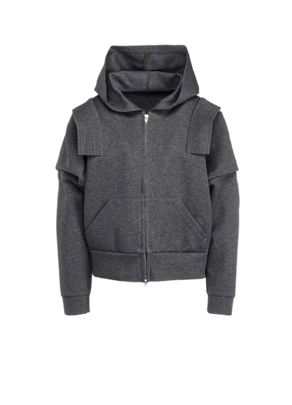DOUBLE KNIT SHOULDER POCKET PARKA sold by Yohji Yamamoto
