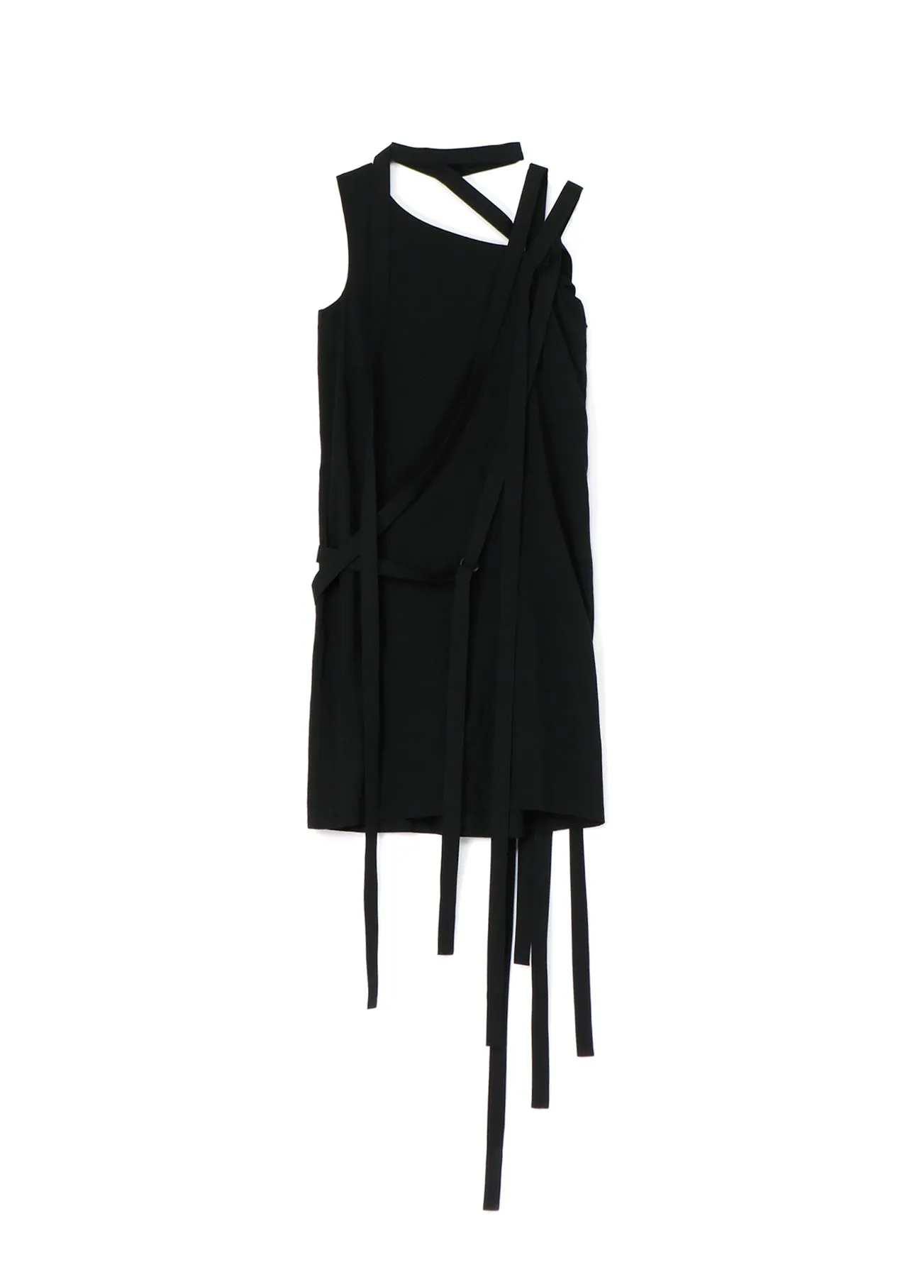 COTTON TENCEL LAWN STRAP DRESS sold by Yohji Yamamoto