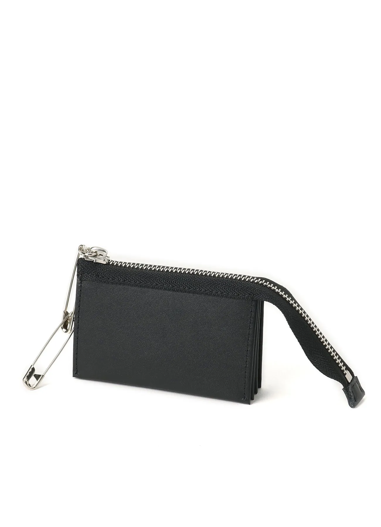 TANNED LEATHER ACCORDION POCKET CARD CASE sold by Yohji Yamamoto