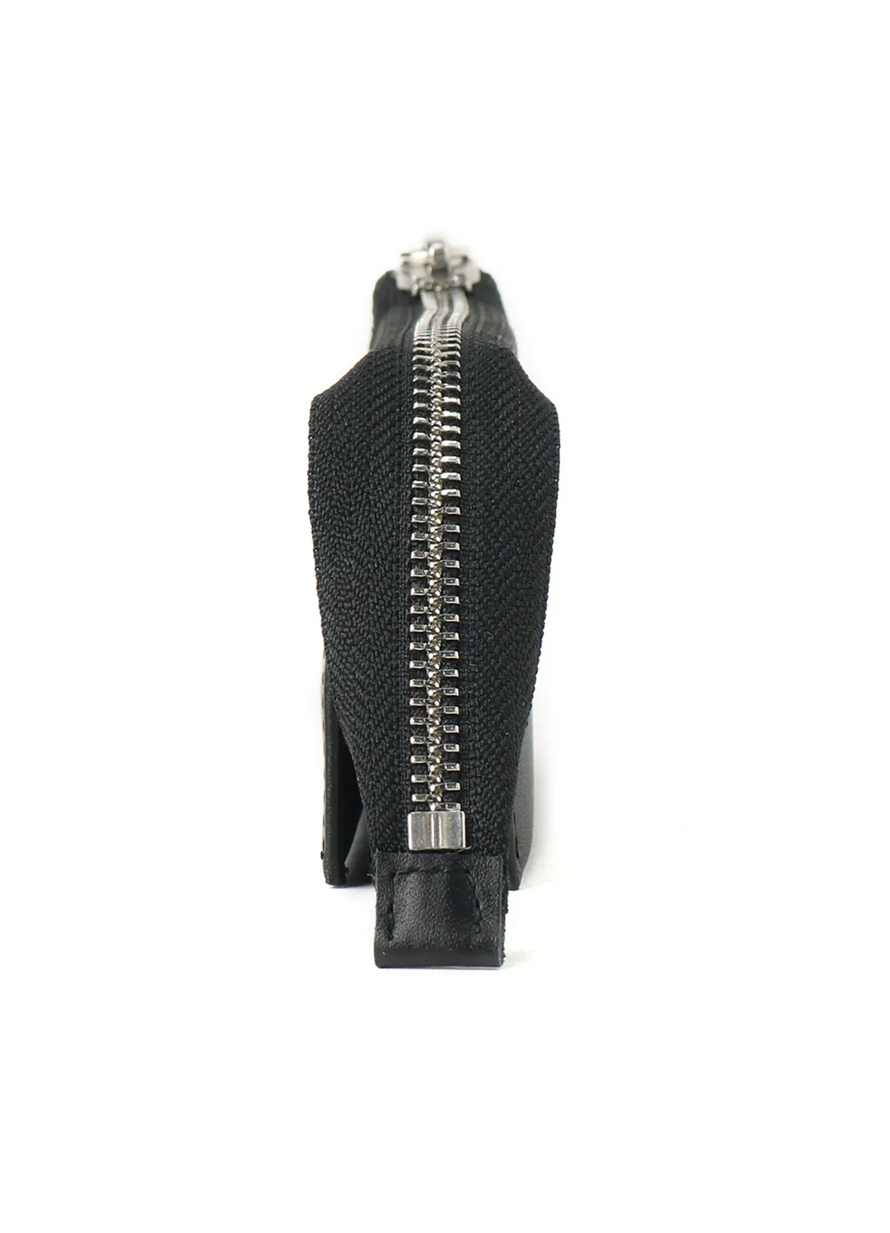 TANNED LEATHER ACCORDION POCKET CARD CASE sold by Yohji Yamamoto product image thumbnail 3