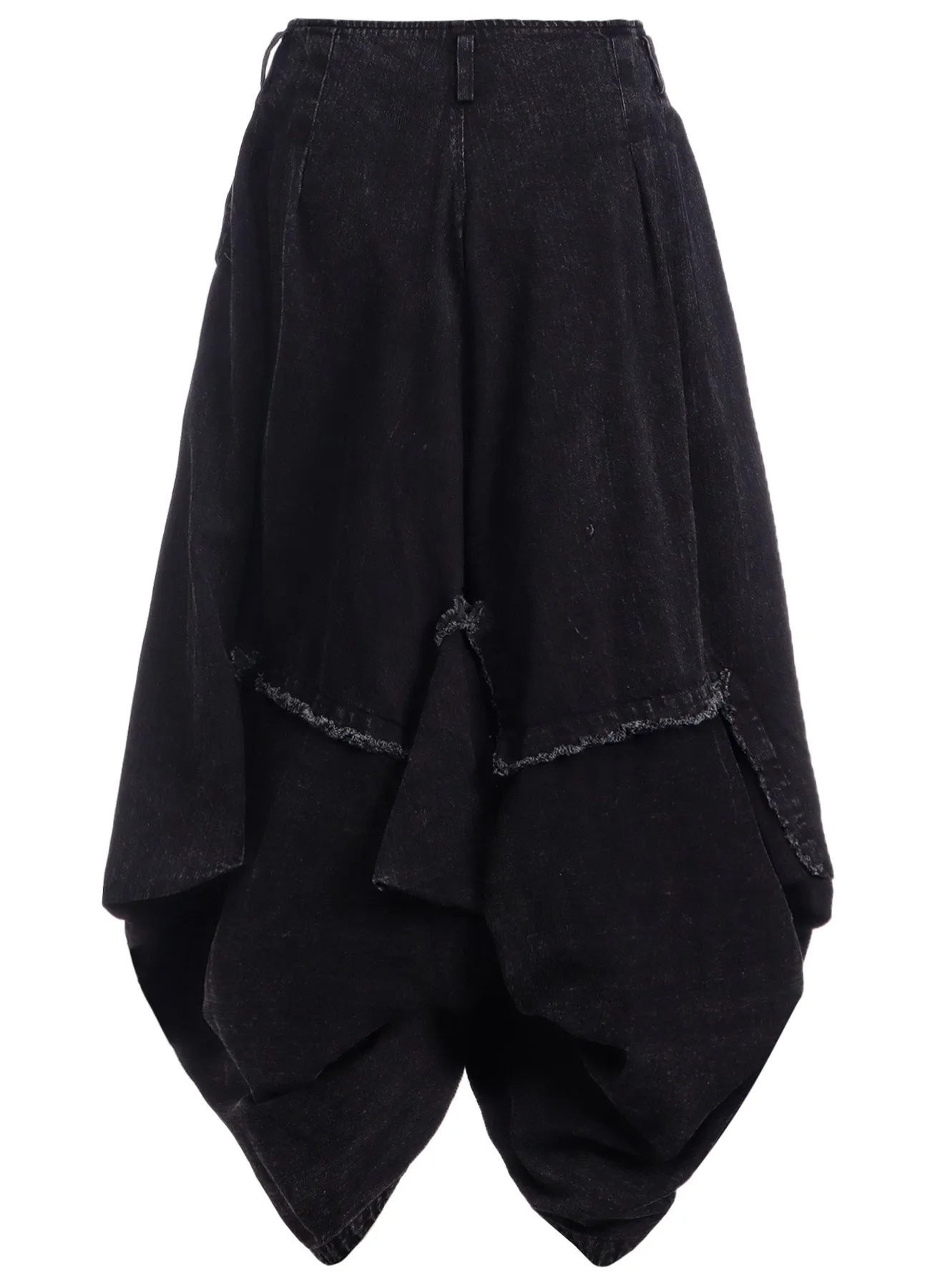 POWDER BLEACH BOX PANTS B sold by Yohji Yamamoto product image thumbnail 3