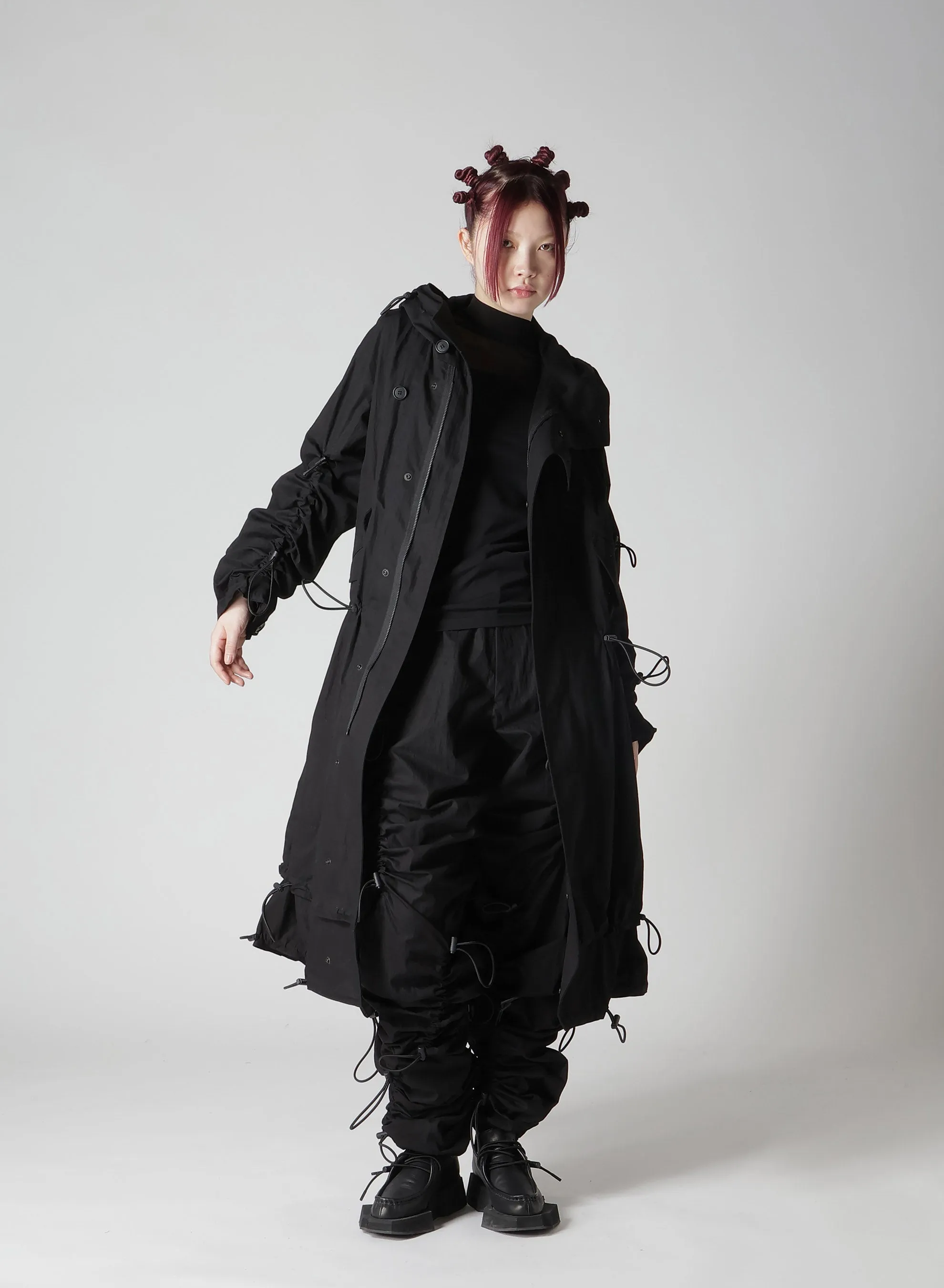 PANELED HIGH NECK PULLOVER sold by Yohji Yamamoto product image thumbnail 4