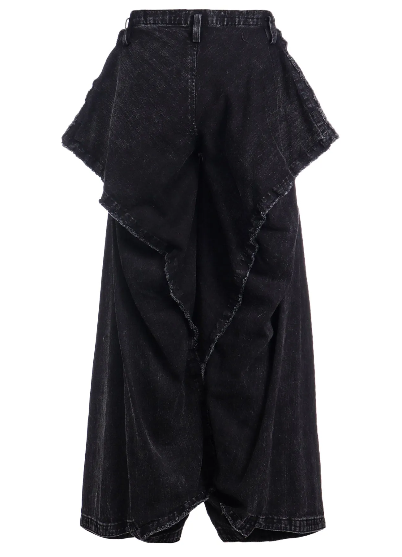 POWDER BLEACH BOX PANTS A sold by Yohji Yamamoto product image thumbnail 3