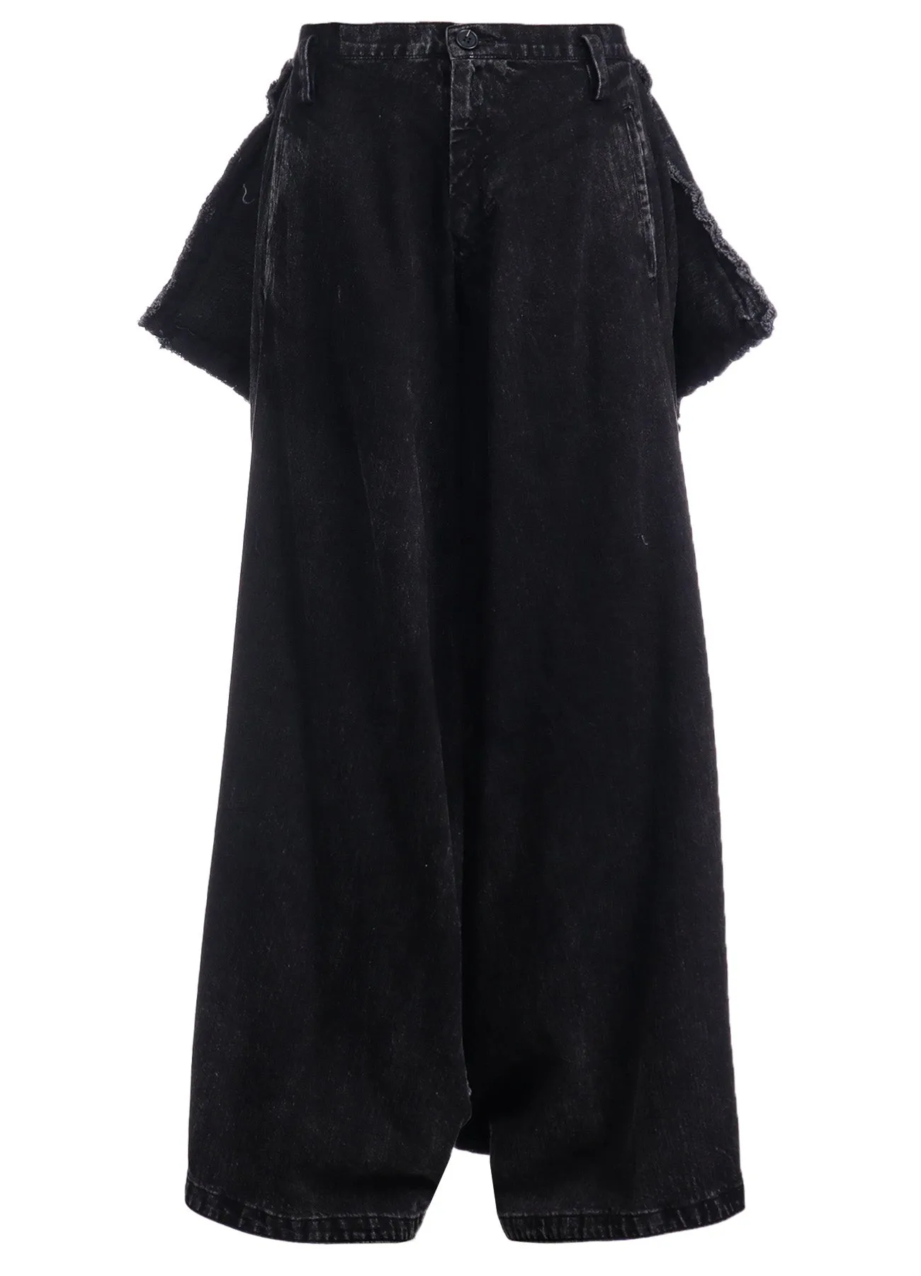 POWDER BLEACH BOX PANTS A sold by Yohji Yamamoto product image thumbnail 2