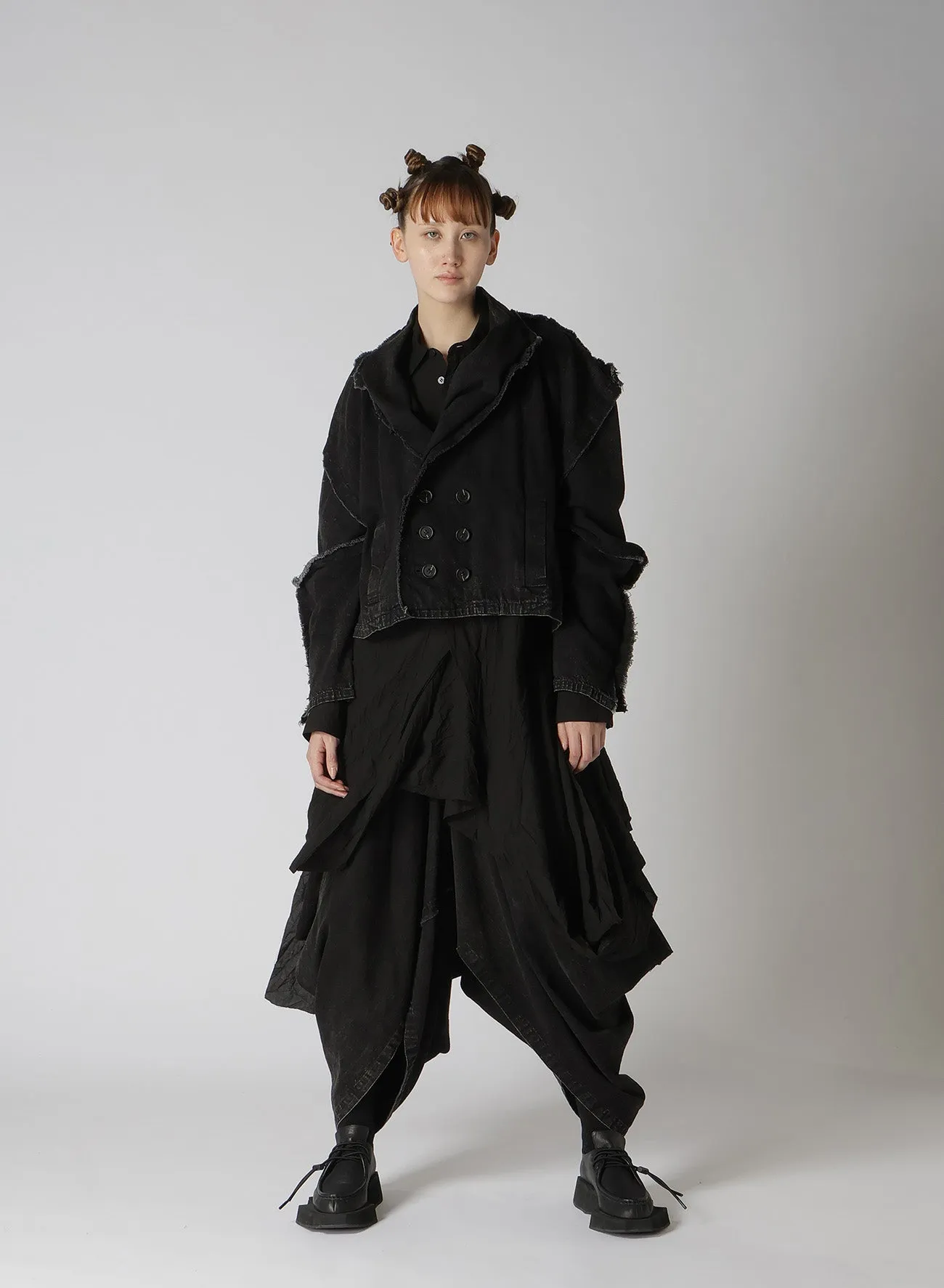 POWDER BLEACH BOX JACKET sold by Yohji Yamamoto product image thumbnail 5