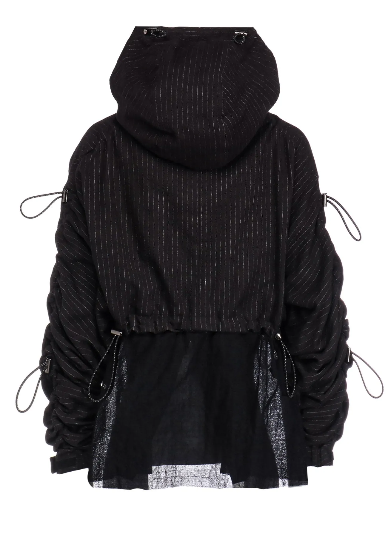 LOOSE ELASTIC JACKET WITH STRIPES sold by Yohji Yamamoto product image thumbnail 3