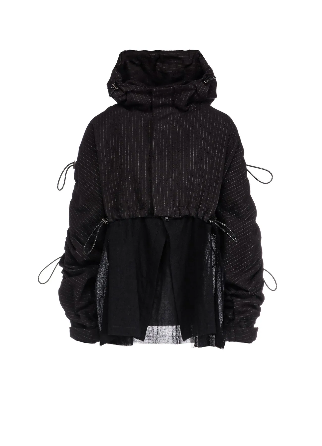 LOOSE ELASTIC JACKET WITH STRIPES sold by Yohji Yamamoto