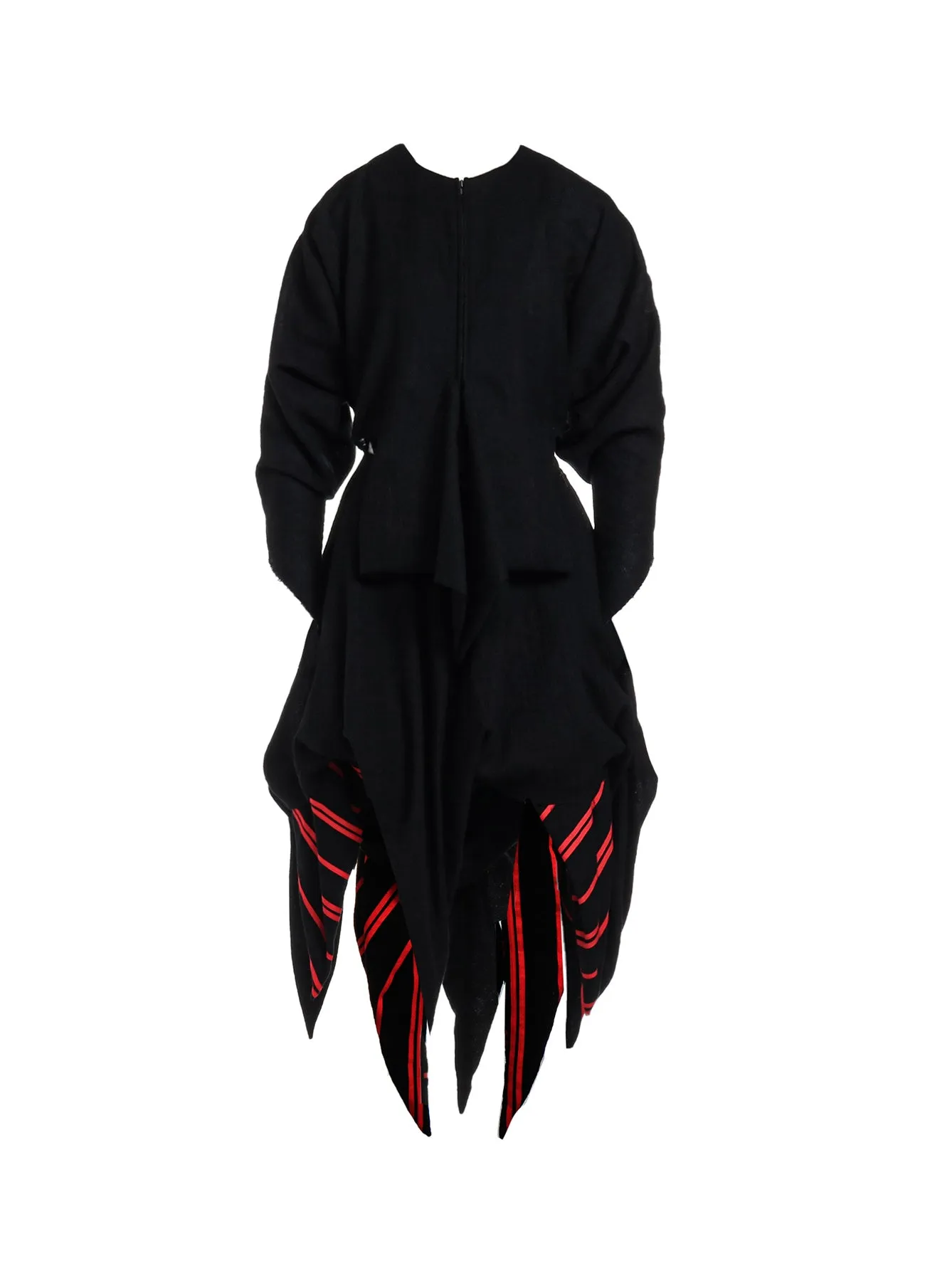 STRIPED VIYELLA THORN SKIRT DRESS sold by Yohji Yamamoto