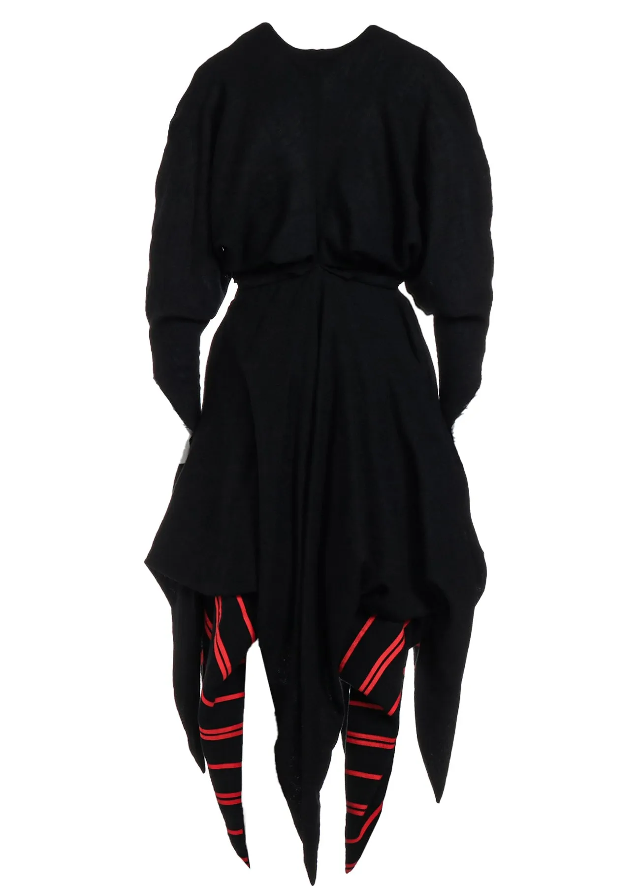 STRIPED VIYELLA THORN SKIRT DRESS sold by Yohji Yamamoto product image thumbnail 3