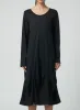 SOFT WOOL DRESS WITH DARTS sold by Yohji Yamamoto