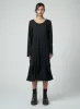 SOFT WOOL DRESS WITH DARTS sold by Yohji Yamamoto