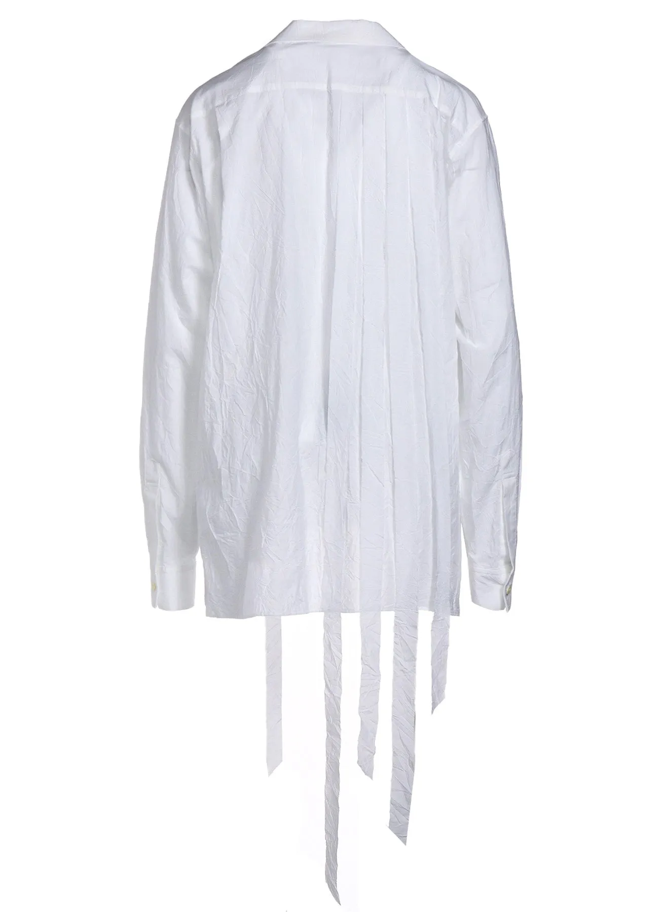 WASHER TYPEWRITER FRINGE SHIRT sold by Yohji Yamamoto product image thumbnail 3