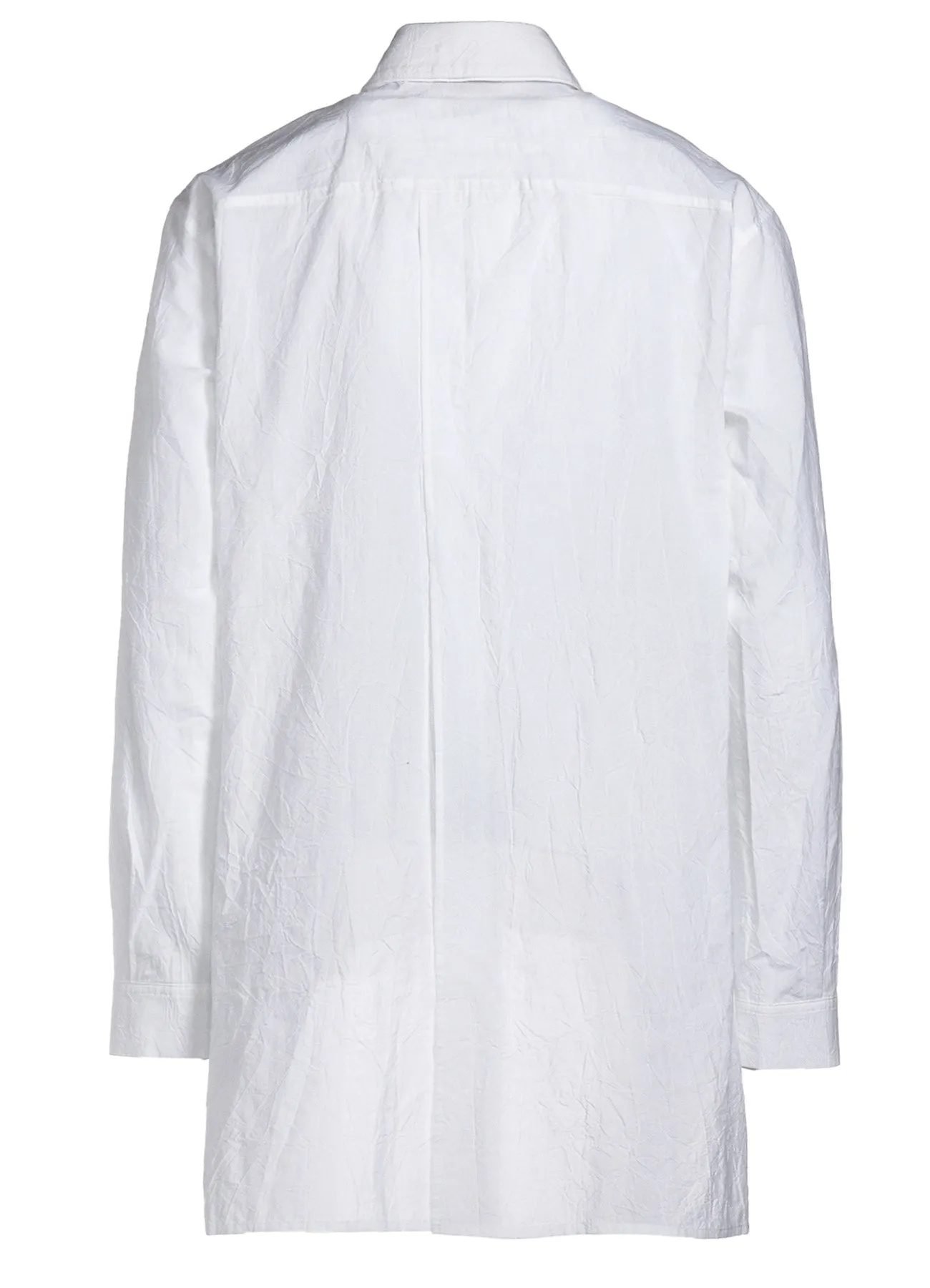 WASHER TYPEWRITER LAYERED COLLAR SHIRT sold by Yohji Yamamoto product image thumbnail 4