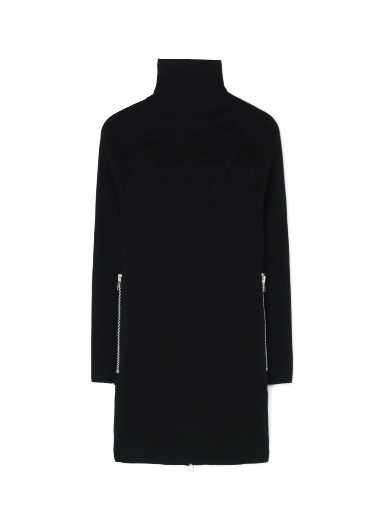 SOFT WOOL TURTLENECK PULLOVER DRESS WITH FASTENER sold by Yohji Yamamoto