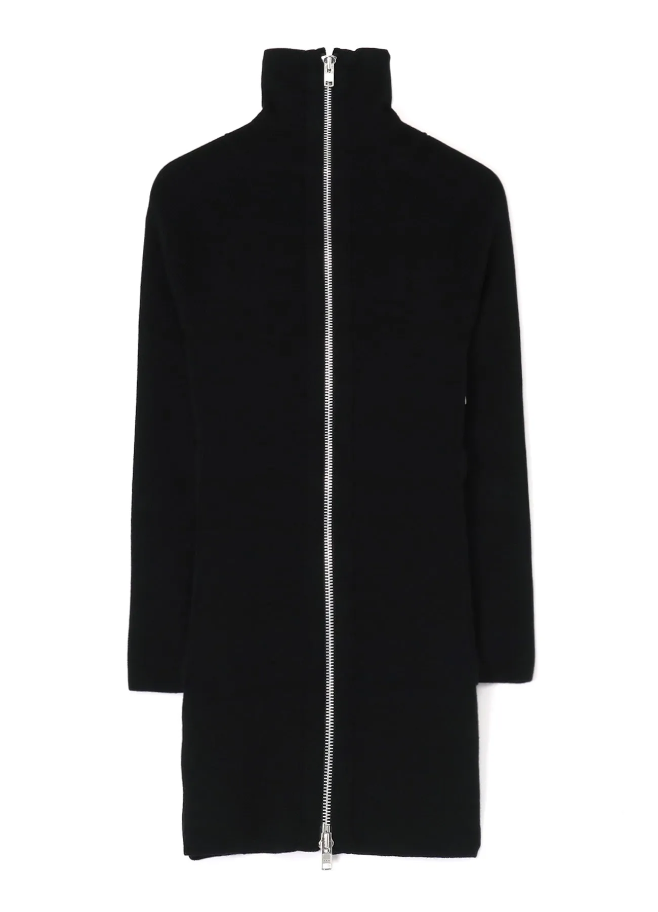 SOFT WOOL TURTLENECK PULLOVER DRESS WITH FASTENER sold by Yohji Yamamoto product image thumbnail 3